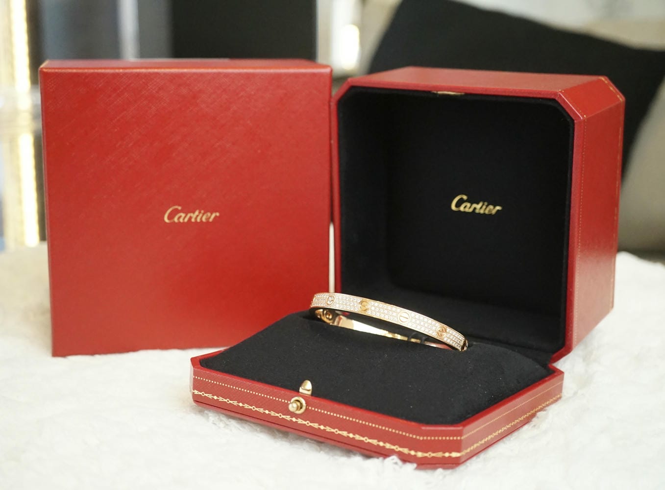 Cartier \"LOVE\" Diamond size 19