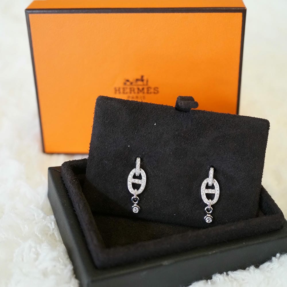 HERMES earring dirmond